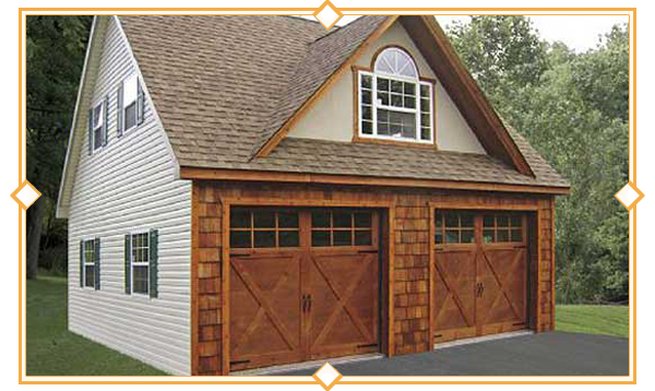 Custom two story garages burlington county NJ